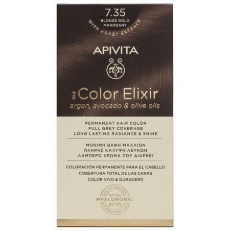 APIVITA TINTE 7.35 COLOR ELIXIR