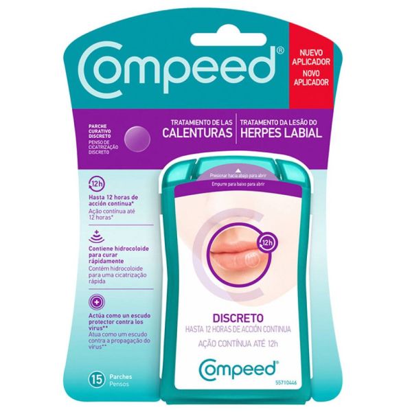 COMPEED CALENTURA TOTAL CARE  15 PARCH